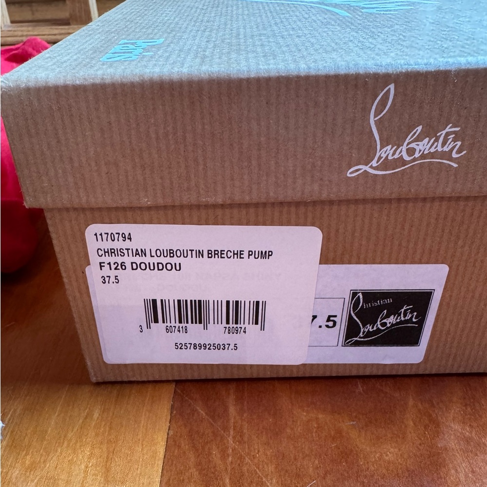 Christian Louboutin Nude Breche 100 Pumps size 6.5 - Picture 4 of 6